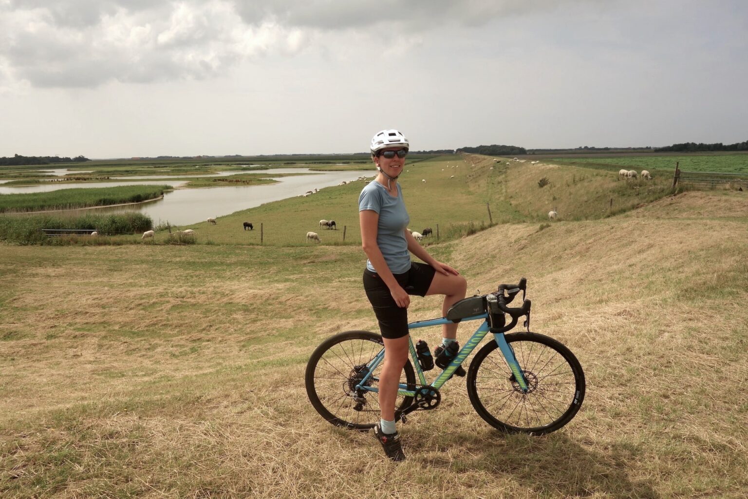 Rondje Texel op de fiets. Natuurgebied Utopia