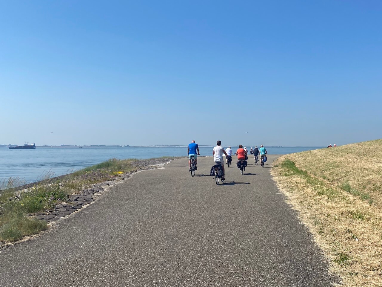 Van Walcheren naar de Waddenzee, dag 1: fietsen van Vlissingen naar
