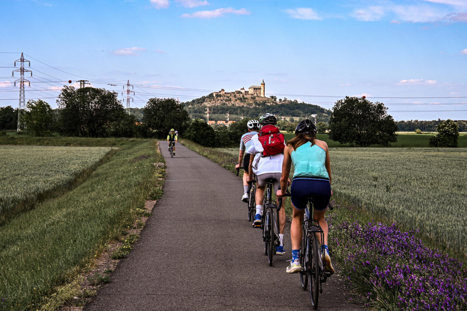 Fietsen van Praag naar Krakau, Fietsen in Tsjechië