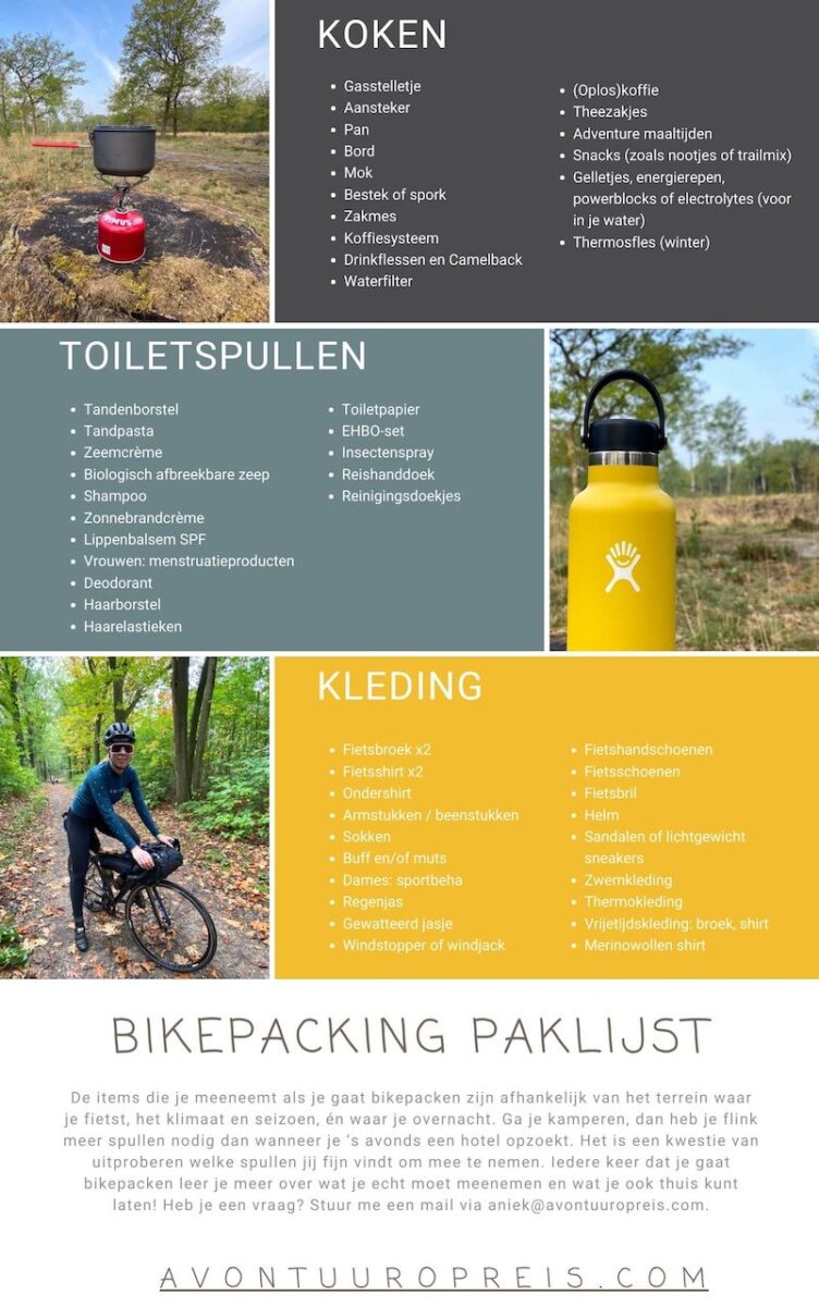 Bikepacking paklijst download