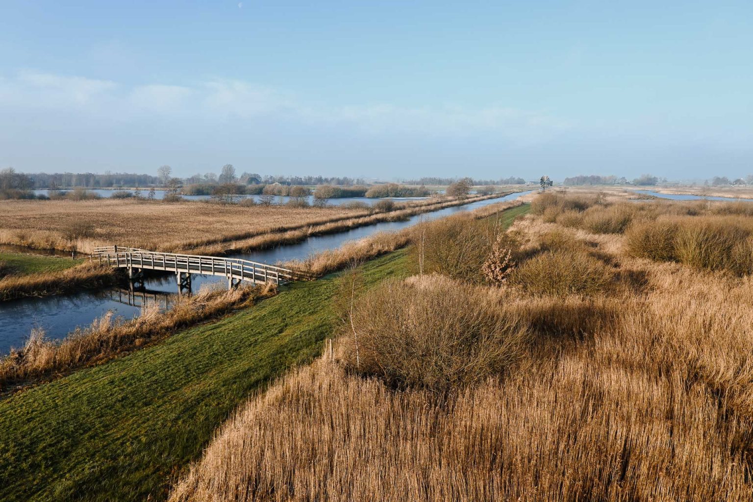 Wandelroute It Wikelslân: wandelen in de Alde Feanen