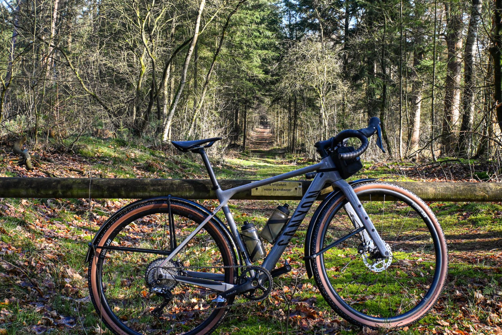 Het Let de Stigterpad met de gravelfiets