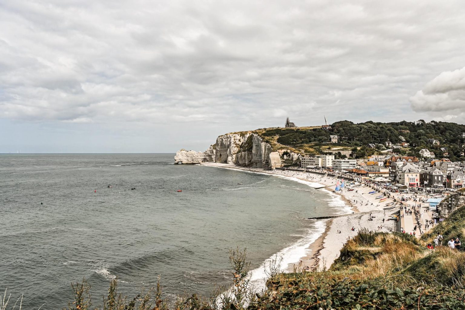 Wandeling naar de krijtrotsen van Étretat: een van de mooiste plekken