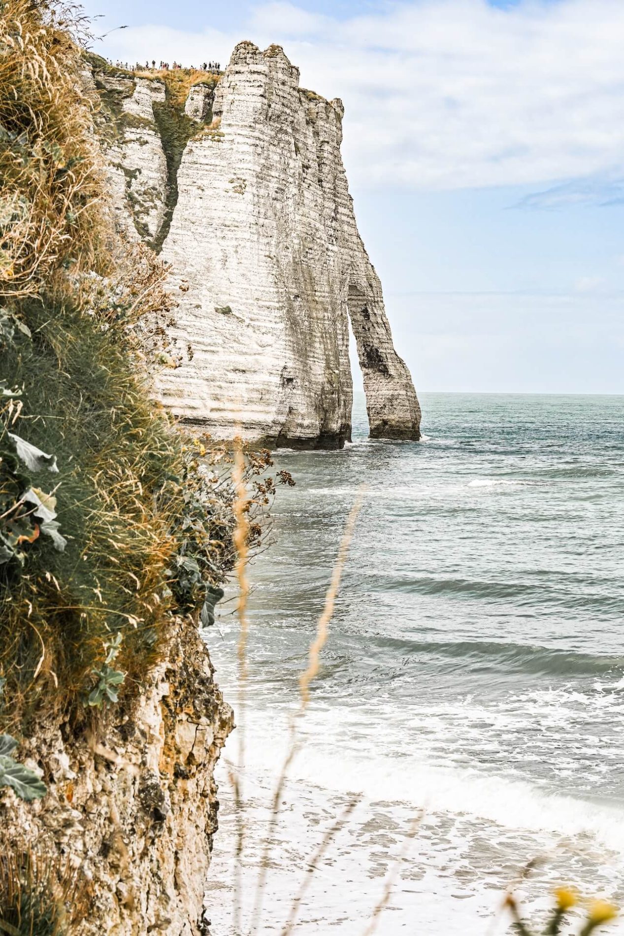 Uitzichtpunt tijdens de wandeling normandië Frankrijk