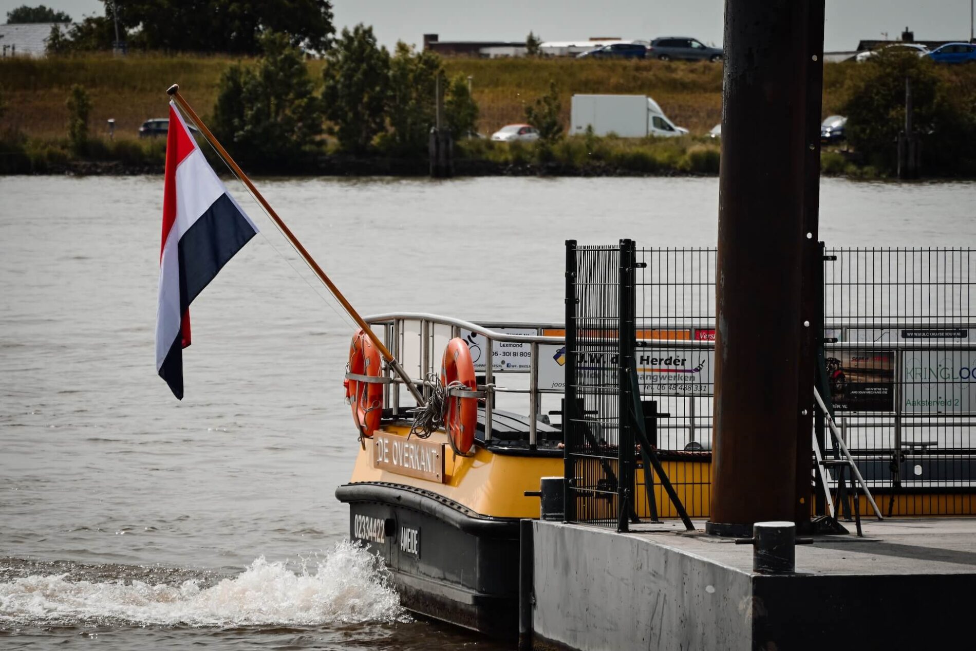Veerpont naar Lopik, de Overkant