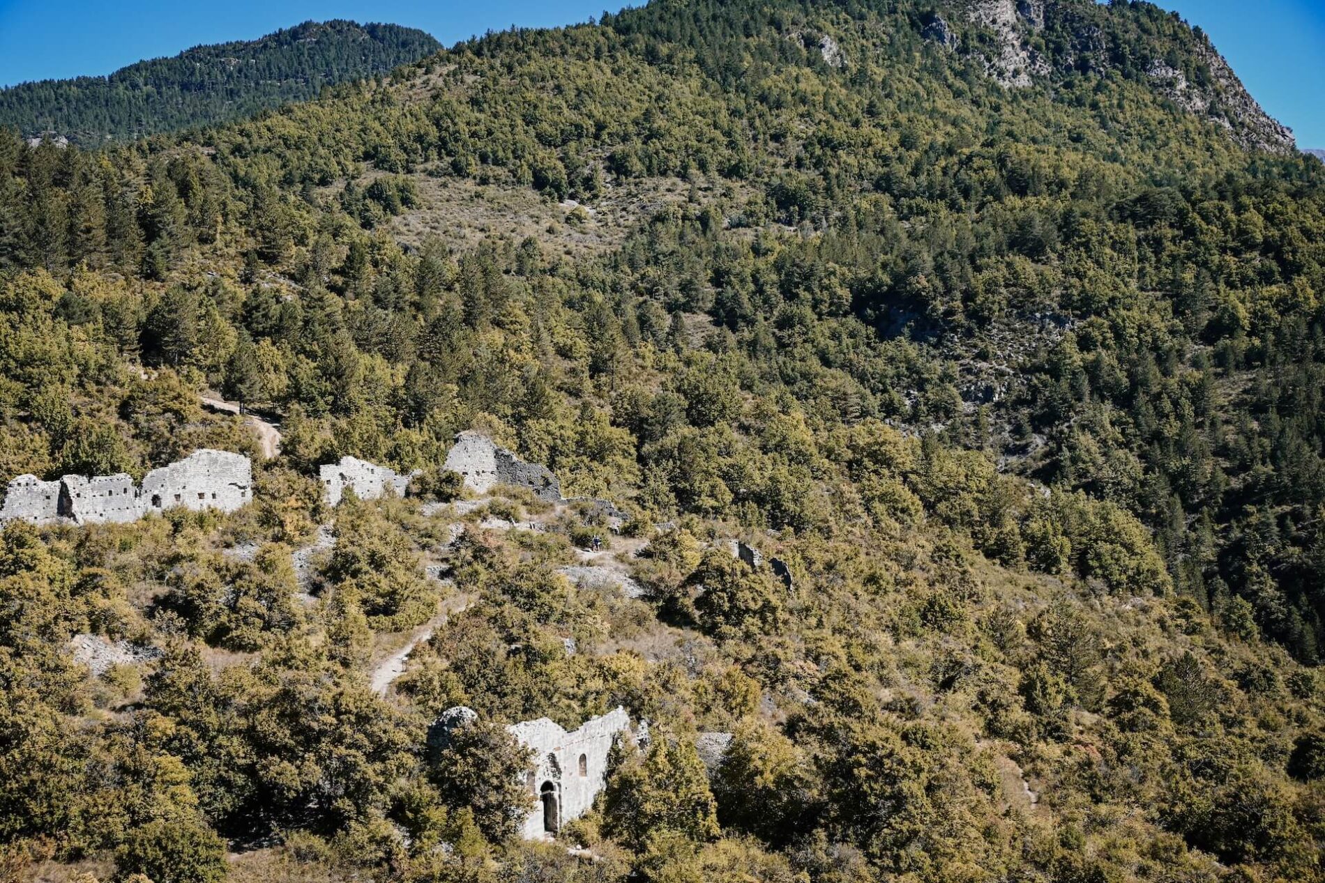 De archeologische site Petra Castellana