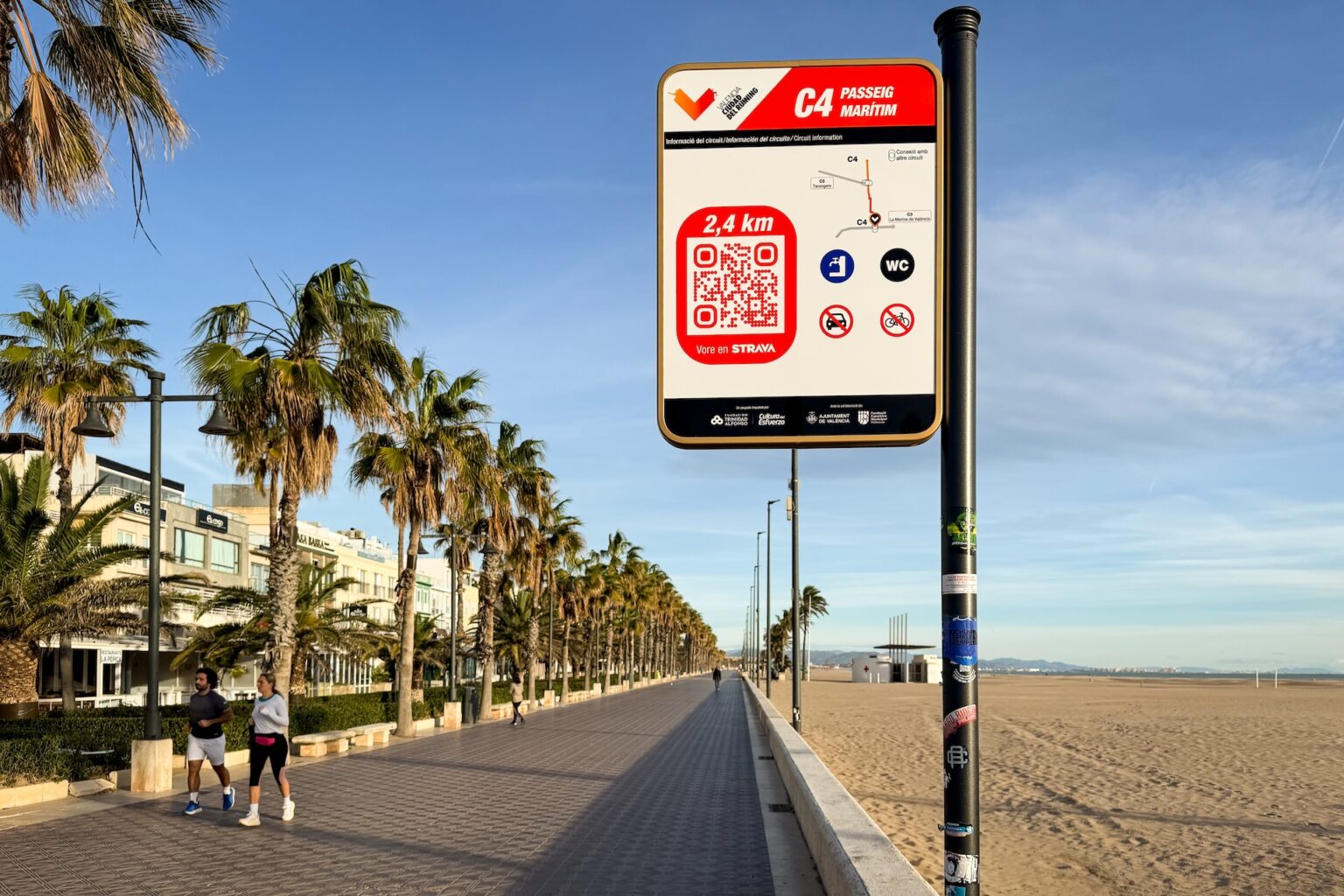 Hardlopen in Valencia Spanje