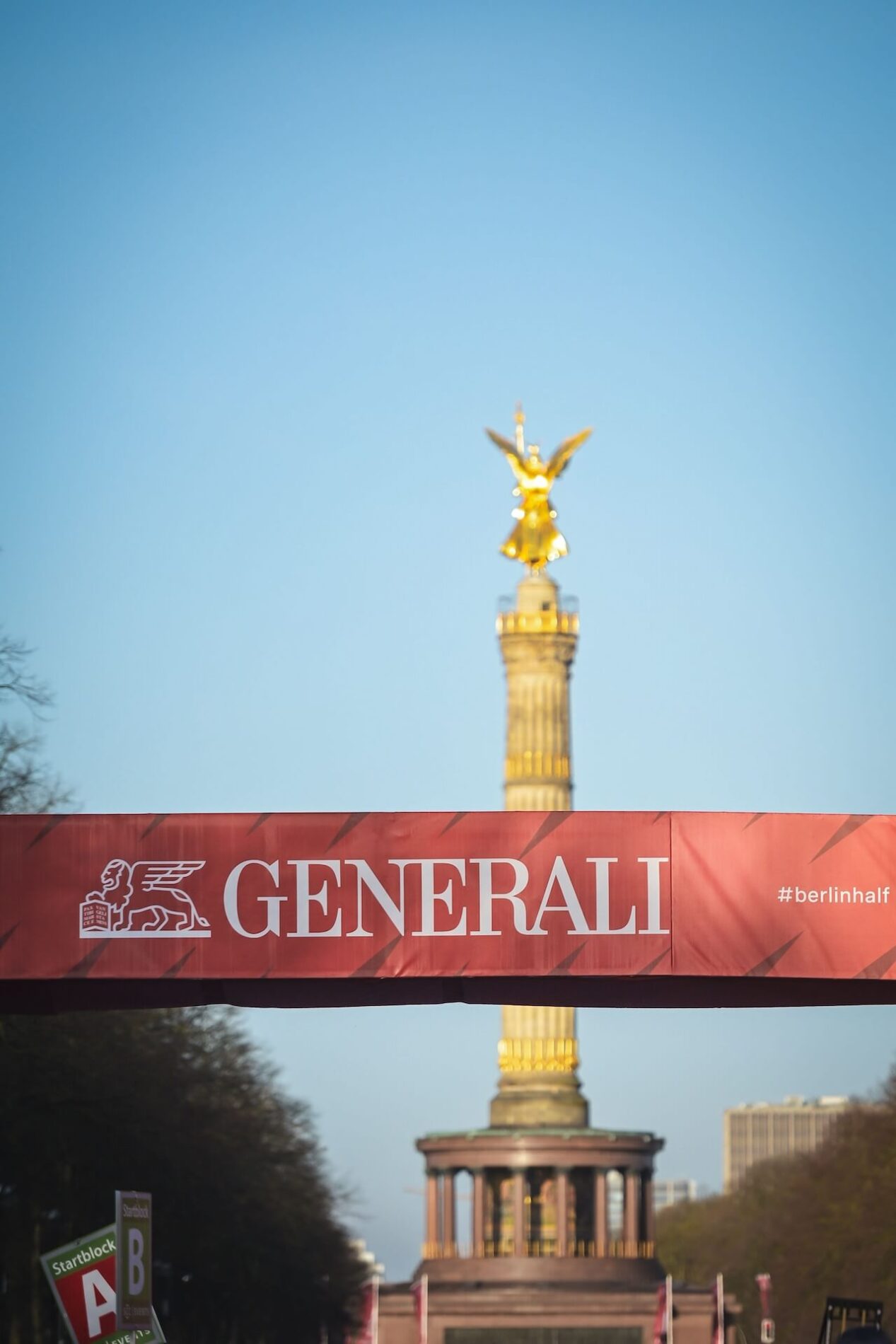 De Siegessäule ofwel overwinningszuil 